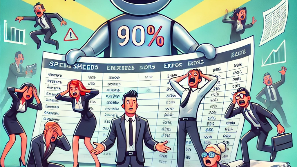 90% of Spreadsheets Contain Errors